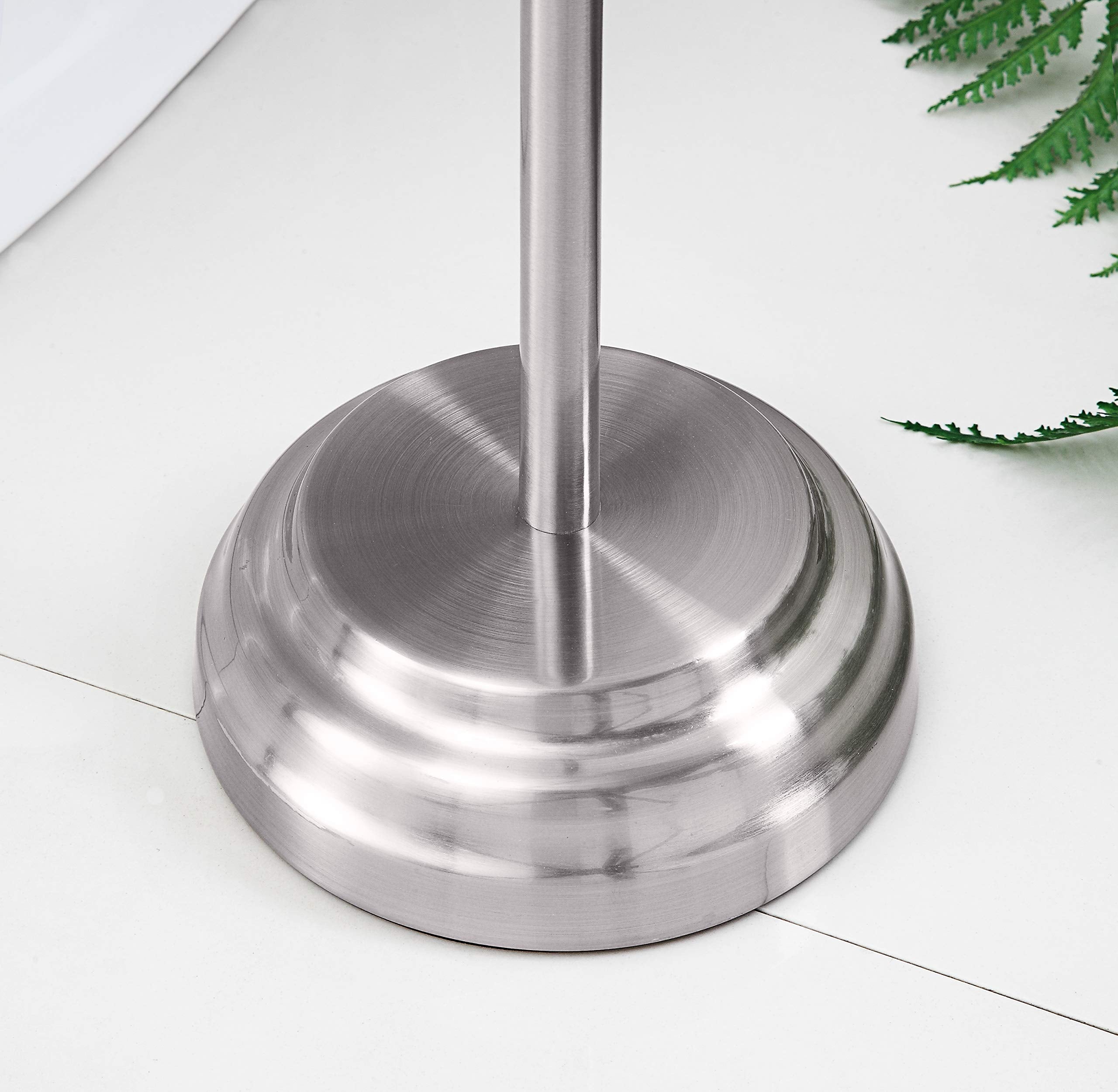 Sunnypoint Classic Bathroom Free Standing Toilet Tissue Paper Roll Holder Stand