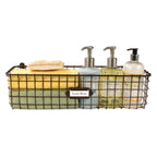 Spectrum Diversified 15924 Vintage Basket Rustic Farmhouse Kitchen Storage Cabinet Pantry Organizer Wall-Mounted Alloy Steel Bronze