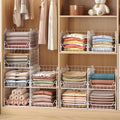Jakyitvi 6-Tier Closet Shelf Organizer,Metal Stackable Closet Organizers and Storage,Clothes Storage Bins,Shelf Organizer Basket