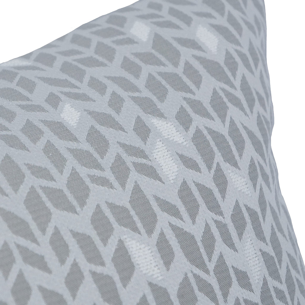 Blazing Needles Square Polyester Jacquard Throw Pillows, 17", Banyan Linen 4 Count
