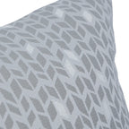 Blazing Needles Square Polyester Jacquard Throw Pillows, 17", Banyan Linen 4 Count