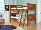 Donco Kids Mission Bunkbed Espresso With Slat Kit