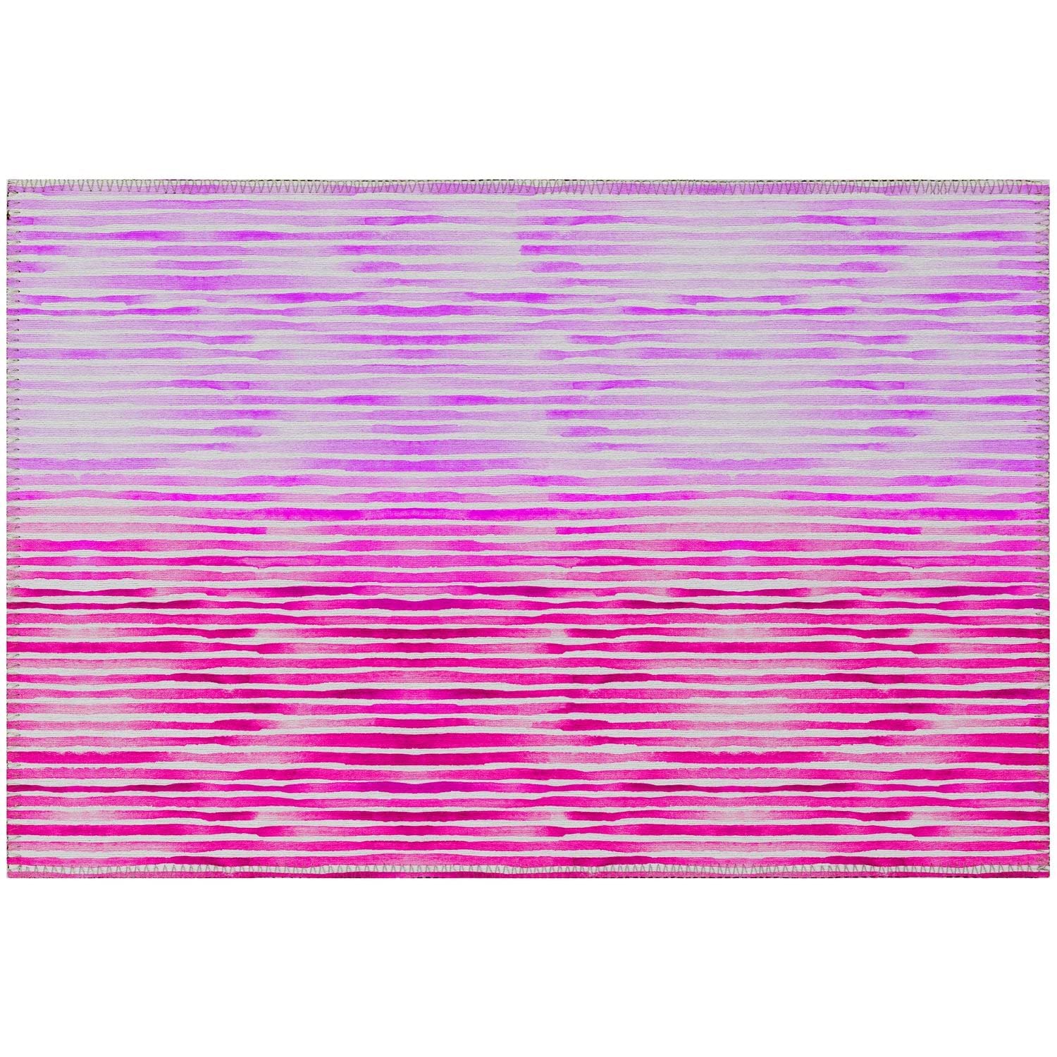 Seabreeze Sz8 Pink Coastal Rug Rectangle 5' X 7 ' 6"