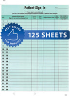 Tabbies Confidential Record Book, Green (14532), 125 Pack