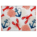 Harbor Ha4 Ivory Coastal Rug Rectangle 10' X 14'