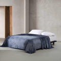 Calvin Klein - Queen Size Blanket, Ultra-Soft Plush Bedding, Self-Hem Binding for Tailored Finish, Throw Blanket for Couch & Bed