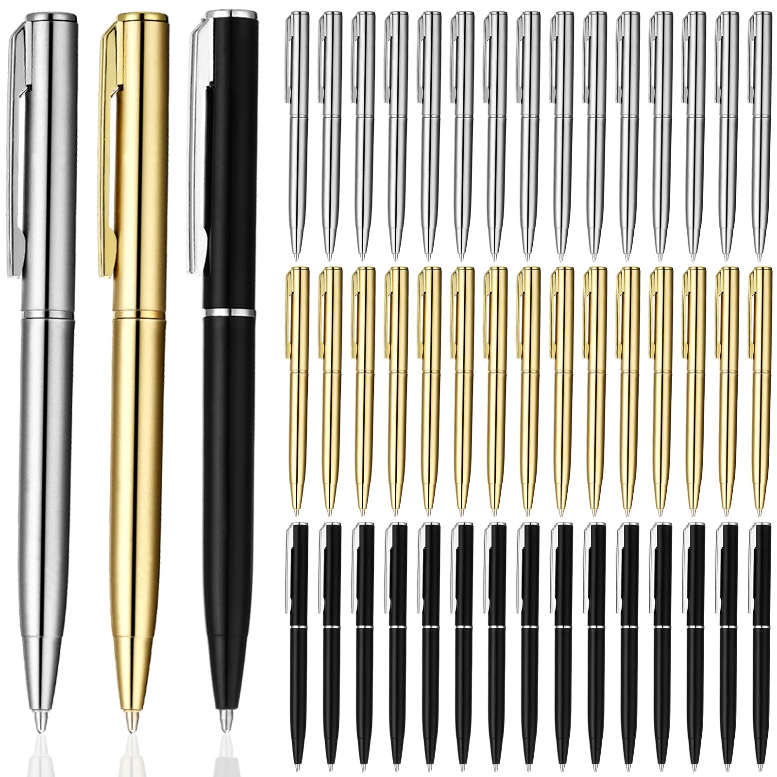 Teling 72 Pcs Small Ballpoint Pen Mini Pens Bulk 4 Inch Short Small Tiny Black Ink Ballpoint Writing Tool For Notebook Pockets S