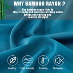 Body Cooling Pillow Cases Cover, Bamboo Rayon Body Pillowcases With Zipper Closure, Cool And Breathable Pillow Case For Hot Slee