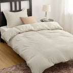 Bedsure Twin/Twin Xl Duvet Cover Kids - Soft Double Brushed Duvet Cover Twin, 2 Pcs, Includes 1 Kids' Linen Duvet Cover (68'X90