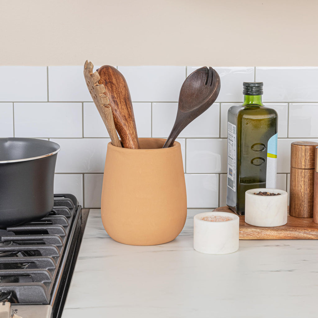 Creative Co-Op DF0795 Terracotta Crock - Natural Terracotta
