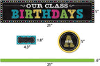 Teacher Created Resources Chalkboard Brights Mini Bulletin Board Set, 21 X 5 Inch, Multicolor