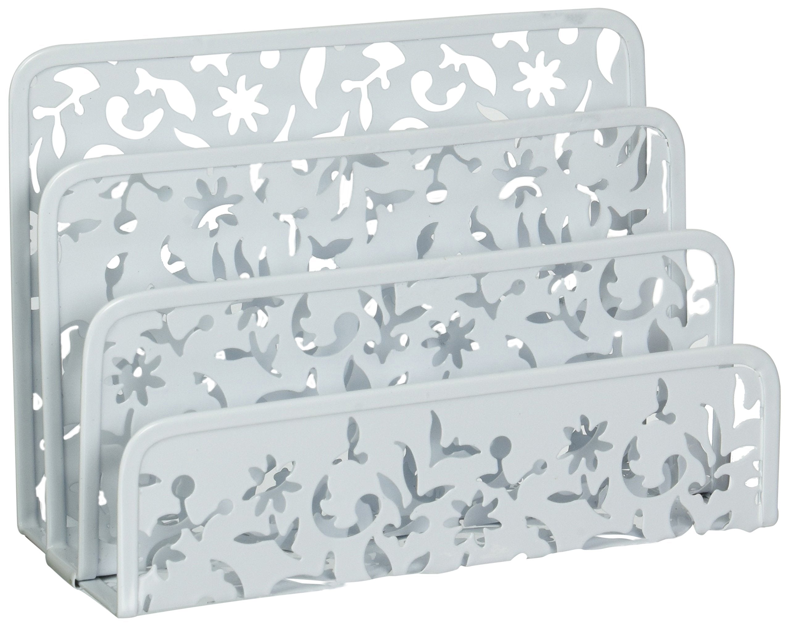 Design Ideas Vinea Letter Holder, White