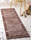 Unique Loom Autumn Collection Modern Contemporary Casual Abstract Area Rug, 2 7 x 10 Runner, Brown/Beige