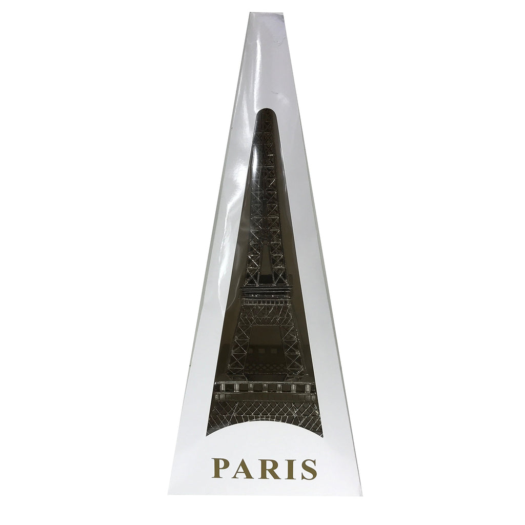 allgala Eiffel Tower Statue AL90106 Alloy Metal Silver 15" Height