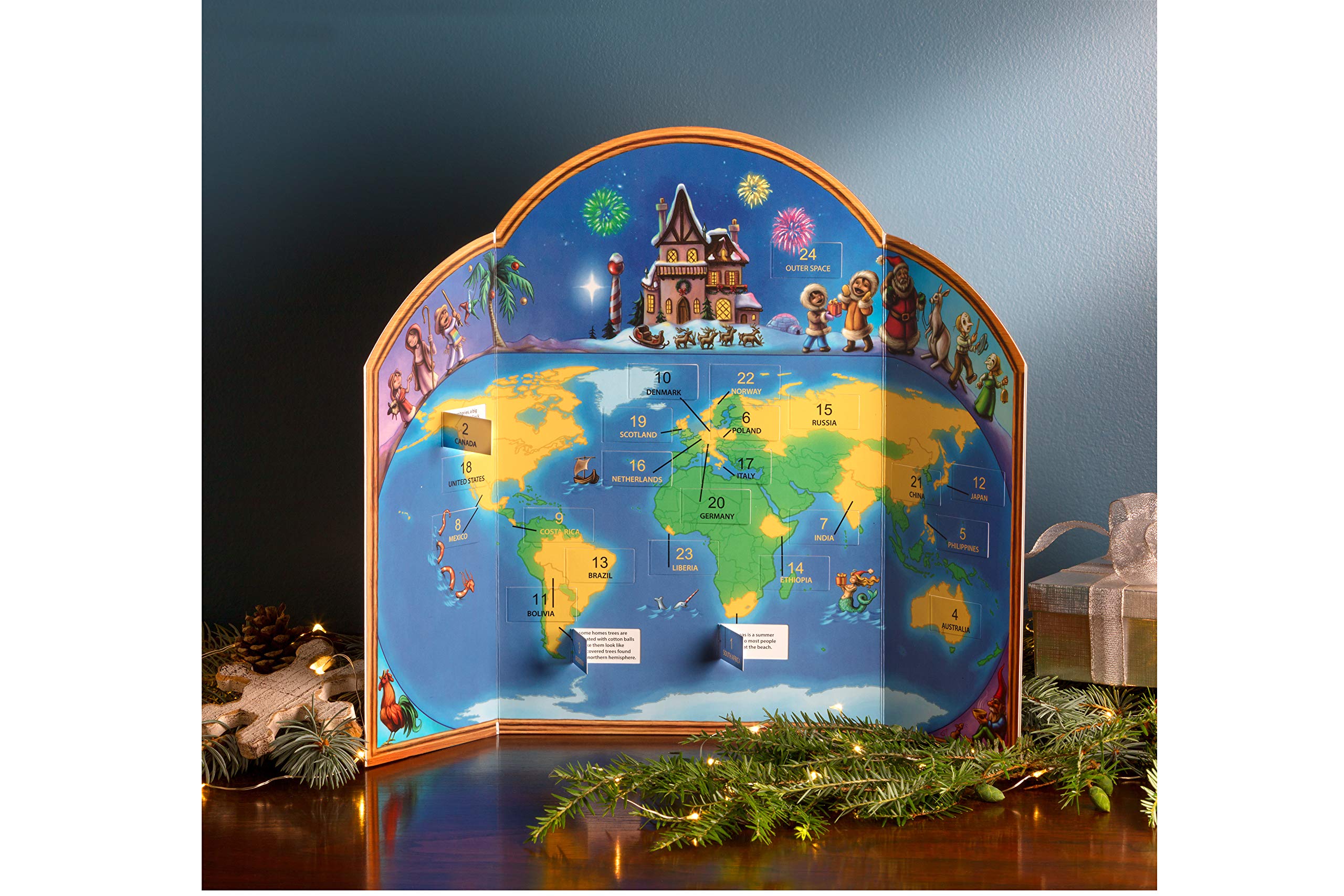 Haute Decor Advent Calendar - Christmas Around The World