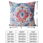 Snycler Antique Boho Hereke Rug Print Boho Throw Pillow Cover 22X22 Inch Set Of 2 Double Sided Decorative Soft Throw Pillow Case