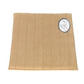 Carnation Home Fashions Memory Foam Bath Mat - Linen - 17 in. x 24 in.
