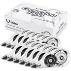 Unjoo Whiteout Correction Tape, Easy To Use Applicator For Instant Corrections Correct Wrong Writing At Any Time, For School, Of