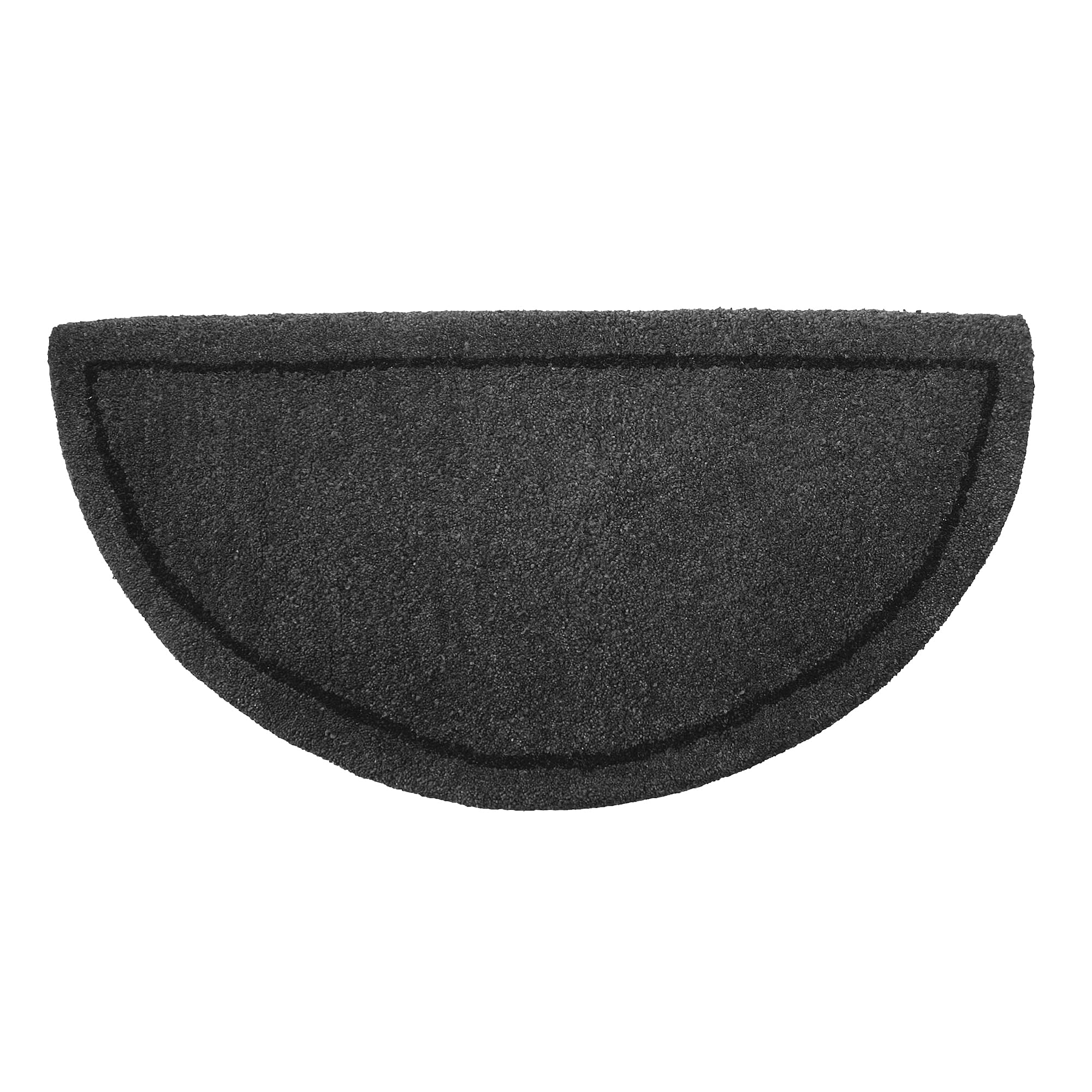 Uniflame - Gray 100% Wool Hearth Rug