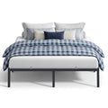 VASAGLE King Metal Bed Frame 16 Inches Tall, 1100 lb Weight Capacity, No Box Spring Needed, with Under-Bed Storage, Easy Setup, 