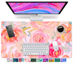 French Koko Desk Mat, Large Desk Pad Large Mouse Pad Cute Desk Accessories Home Office Essentials Xl Desk Mat Desk Pad Mat For K