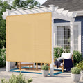 Love Story Custom Size 6X21 Ft Sun Shade Cloth With Grommets Pergola Shade Cover 95% Uv Protection For Patio Outdoor, Sand (Cust