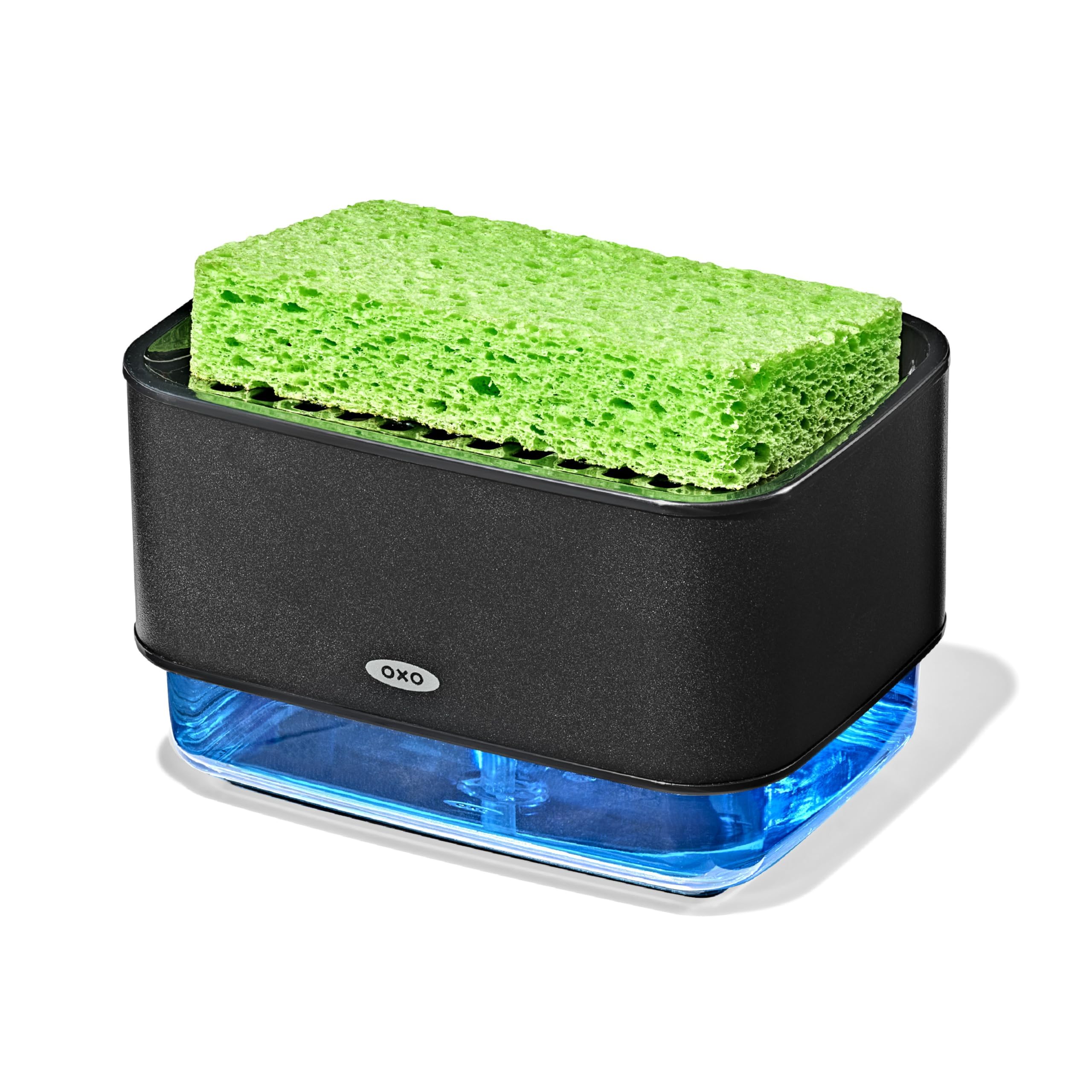 OXO Good Grips Soap Dispensing Sponge Holder - Black