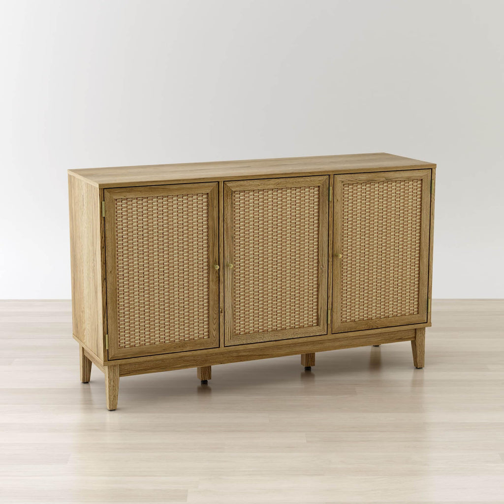 Anderson Teak Bodrum 50" Wide Rattan Sideboard, Extra Large, Brown