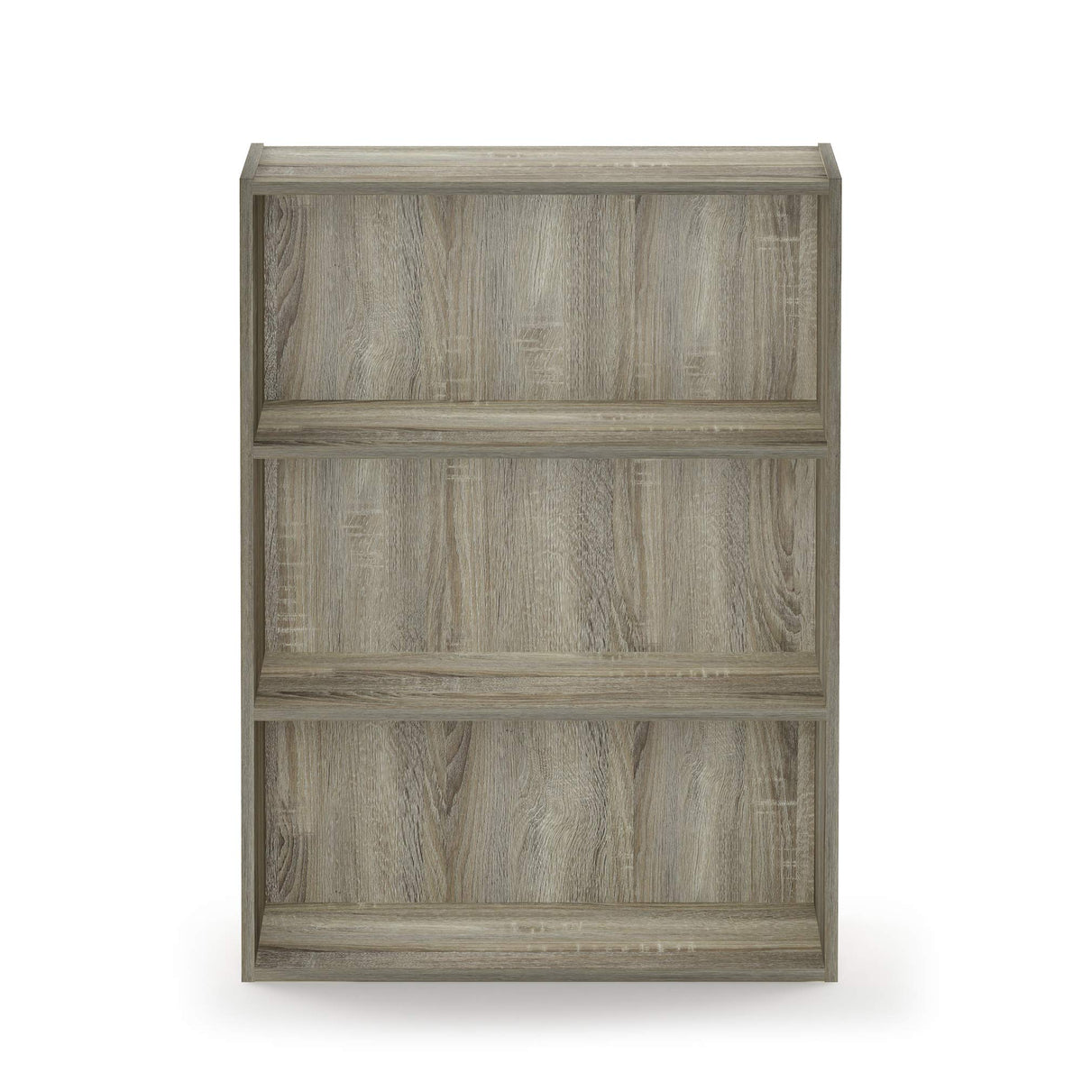 Furinno Pasir 3-Tier Open Shelf Bookcase, Sonoma Oak