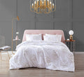 Betsey Johnson - Queen Duvet Cover Set, Reversible Cotton Bedding with Matching Shams, All Season Home Decor (Rambling Rose Whit