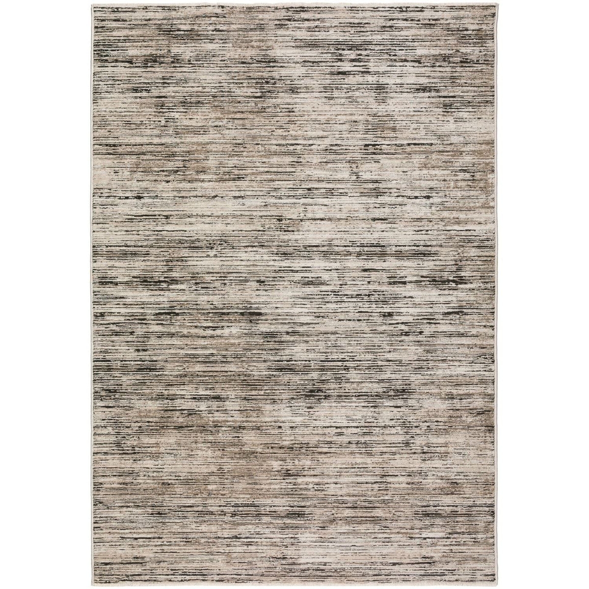 Denizi Dz1 Black Transitional Rug Rectangle 5' 3" X 7 ' 8"