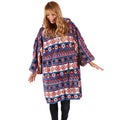 Catalonia Classic Oversized Blanket Hoodie Plush Wearable Blanket Sweatshirt, Gift For Women Men Girlfriend Mom