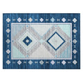 Phoenix Ph2 Blue Southwestern Rug Rectangle 8' X 10'