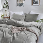 Clothknow Grey Velvet Comforter Set California King Gray Bedding Comforter Sets Fluffy Comforter Grey Bedding Sets Oversized King Comforter 3Pcs Grey Comforter Sets Cal King