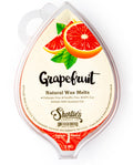 Shorties Candle Company Grapefruit Natural Soy Wax Melts - 1 Highly Scented 3 Oz. Bar - Made with 100% Soy and Essential Fragra