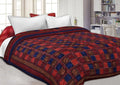 Svt Traditional Famous Jaipuri Beautiful Floral Print In Multi Blue Jaipuri Rajai/Razai/Quilt King Size/King Size Bed Quilt/Comf
