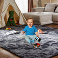 8x10 Feet Area Rugs for Living Room, Shag Fluffy Bedroom Carpet, Soft Rugs for Nursery, Furry Rugs for Girls Boys Kids Room, Ext
