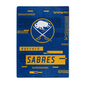 Buffalo Sabres Blanket 60x80 Raschel Digitize Design