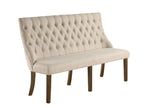 Best Quality Furniture Linen Upholstered Dining Big Bench