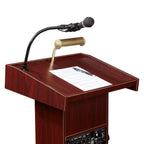 Oklahoma Sound Orator Lectern, Mahogany