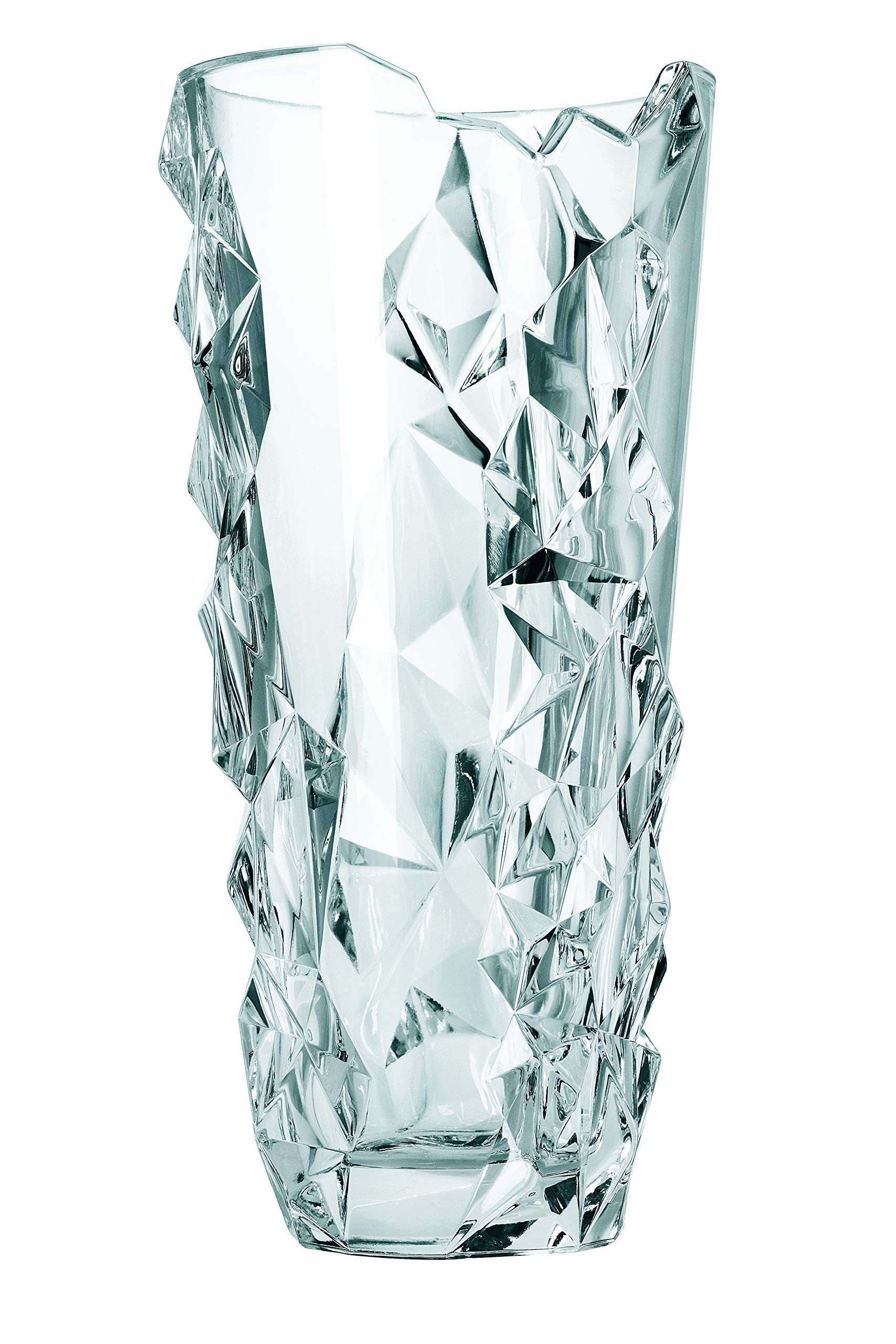 Spiegelau & Nachtmann Sculpture Collection, Crystal Vase, 13-Inch, Decorative Glass Vase for Flowers, Home D  cor, and Centerpie