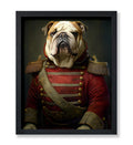 Poster Master Aristocratic Bulldog Poster - Dog Print - Renaissance Art - Dog Breed Art - Gift for Men, Women & Animal Lover - F