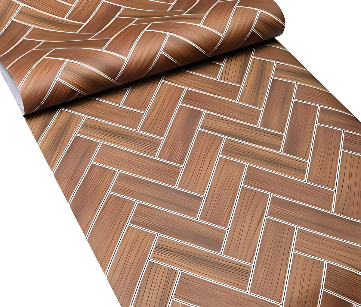 Indian Royals Wood Pvc Flooring Sheets For Floor, Pvc Floor Tiles, Vinyl Flooring Sheets For Floor, Floor Sheet (60Cm X 200 Cm)