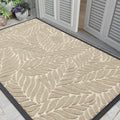 Yimobra Door Mats Outdoor Indoor, Easy Clean Outside Doormats For Outdoor Entrance Home Entry Mat, Patio Waterpoor Rubber Door M