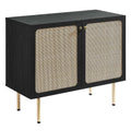 Modway Eei-6200-Blk Chaucer Accent Cabinet, Black