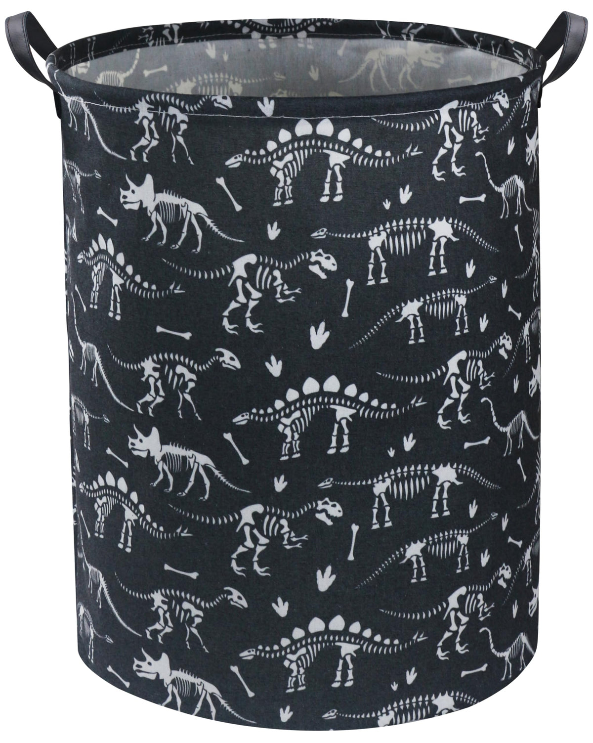 HIYAGON Dinosaur Kids Laundry Basket Kids Laundry Hamper Baby Nursery Hamper for Boys and Girls Cute Toy Storage Organizer Bins 