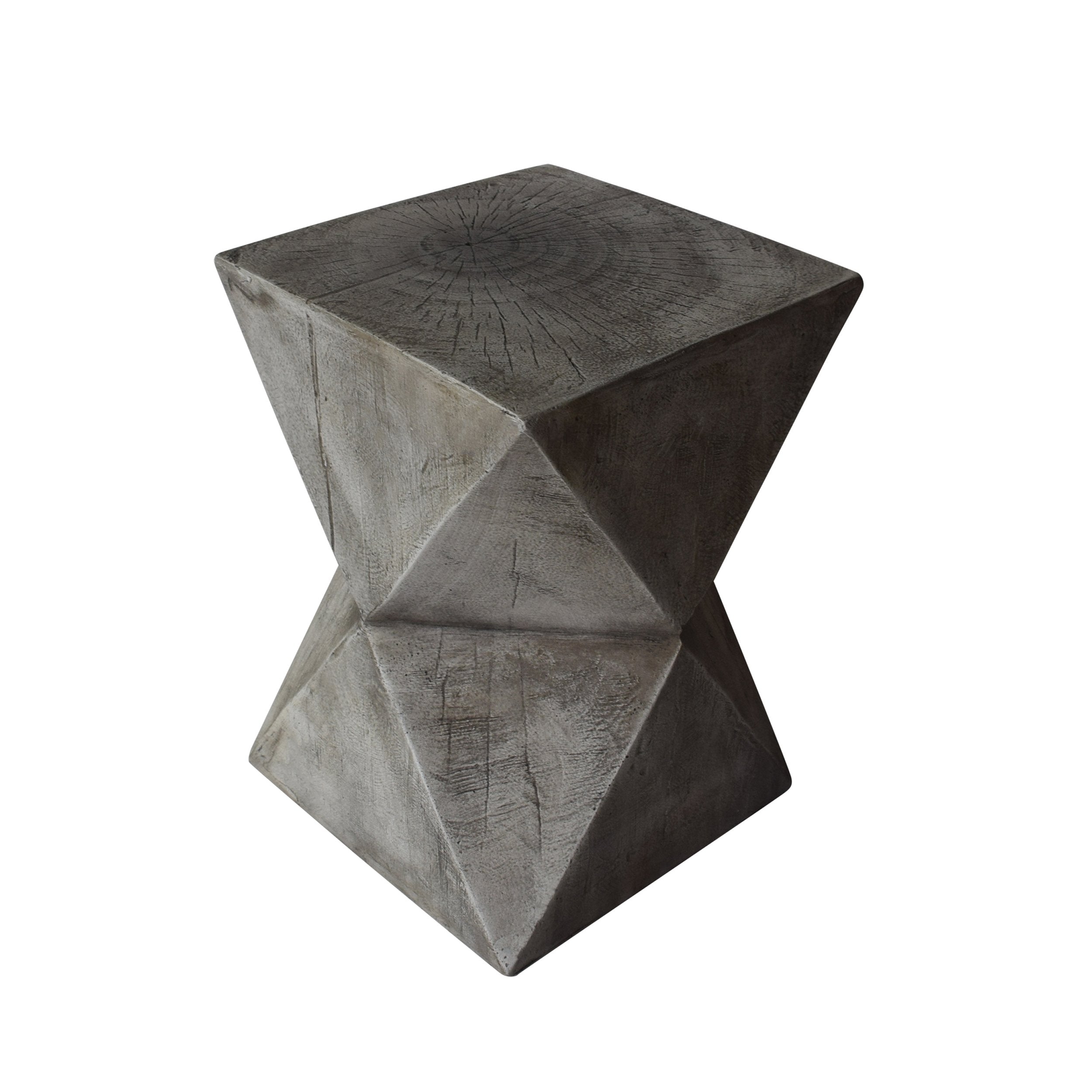 Christopher Knight Home Manuel Weight Concrete Accent Table, Light Gray