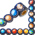 Solar System Bulletin Board Borders Planet Space Trimmer Galaxy Aesthetic Inspirational Borders Outer Space Bulletin Board Stick