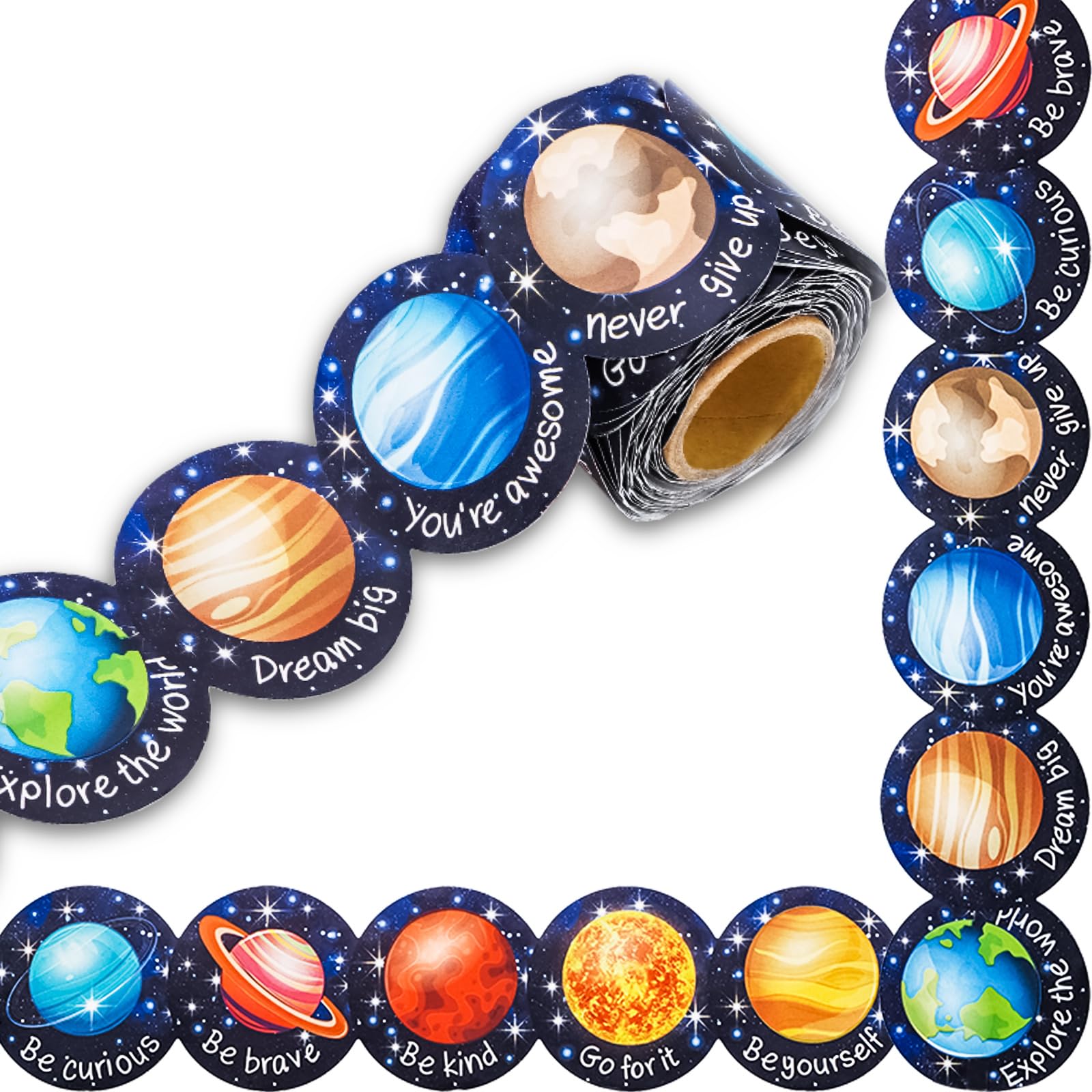 Solar System Bulletin Board Borders Planet Space Trimmer Galaxy Aesthetic Inspirational Borders Outer Space Bulletin Board Stick