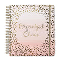 Votum 18 Month Day Large Planner, 2024-2025, Daily, Weekly & Monthly, January - June, Organized Chaos - Pink Daily Planner 2024-